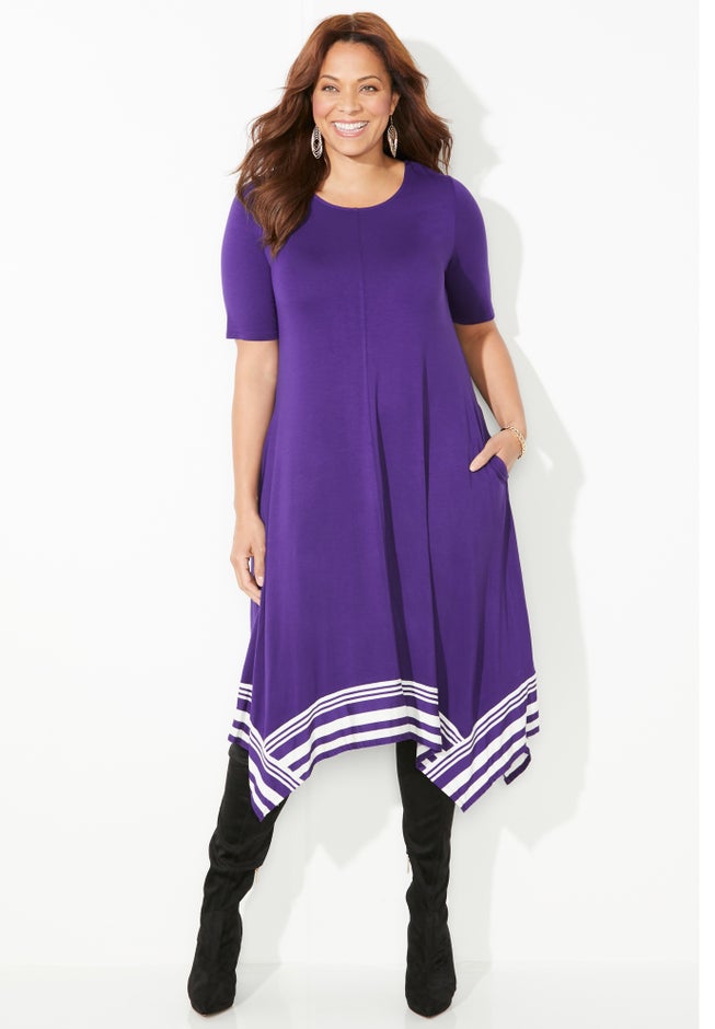 Stoneywood Stripe A-Line Dress (With Pockets) image number 0