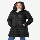 Long Packable Puffer Jacket image number null