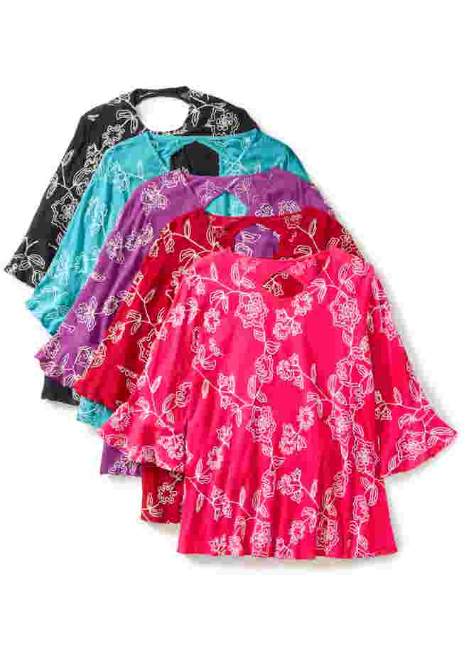 Embroidered Gauze Tunic image number 2