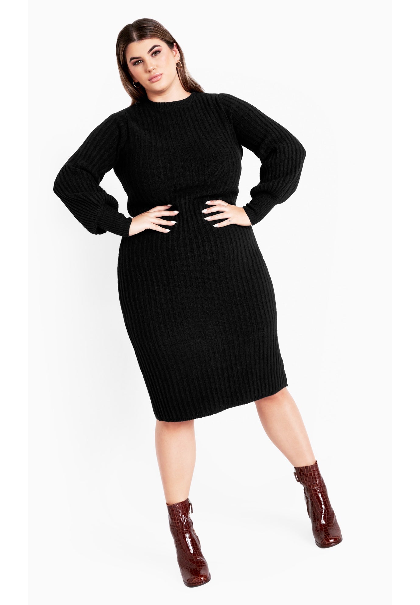 Sasha Rib Dress image number 1