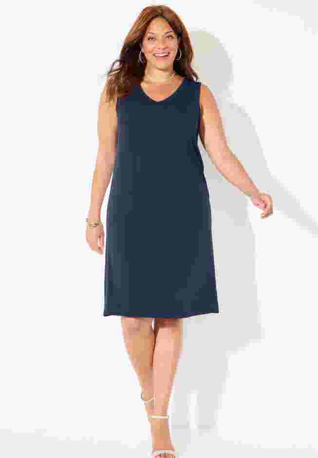 Mesh Flyaway Sheath Dress image number 3