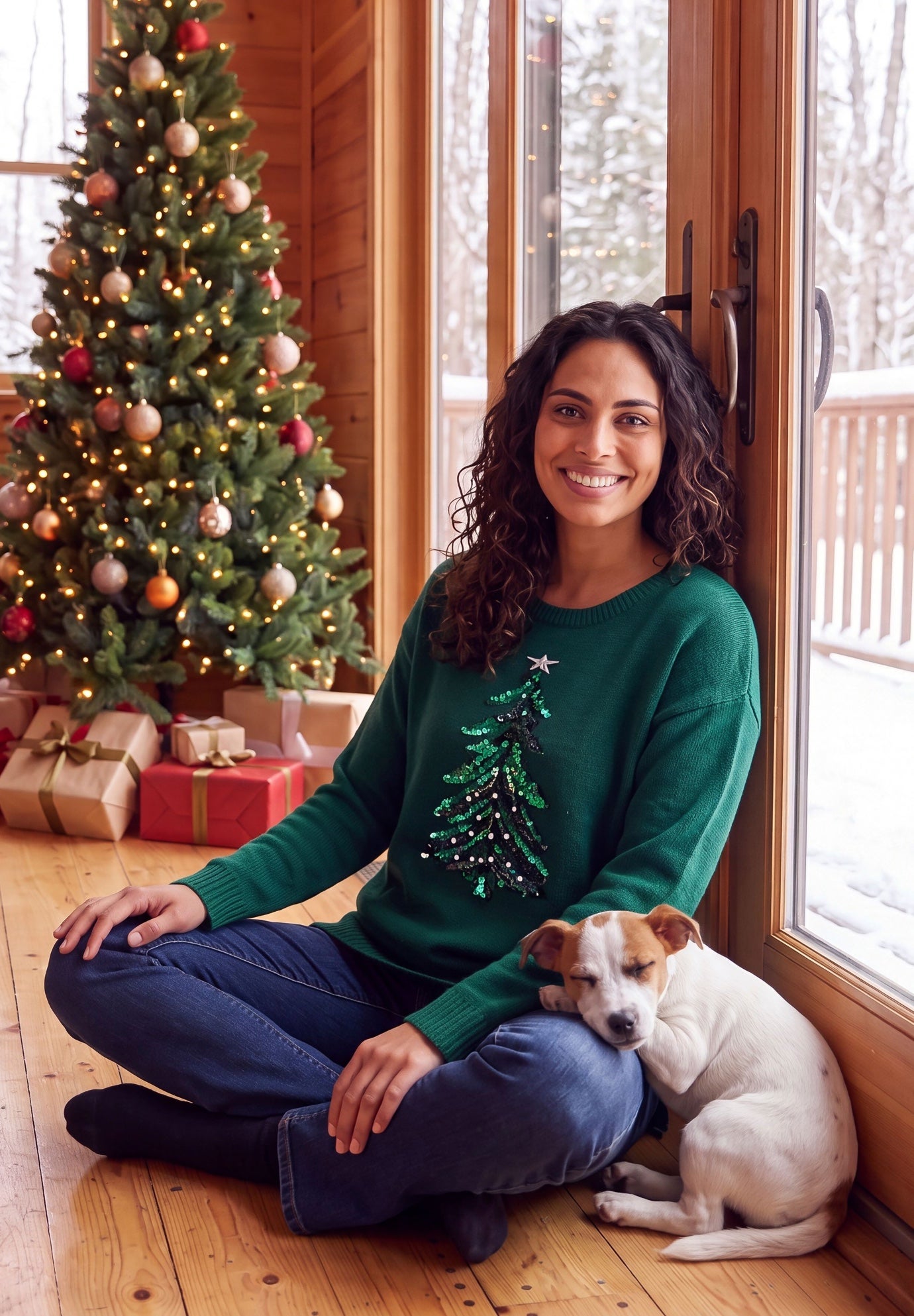Holiday Motif Sweater image number 2