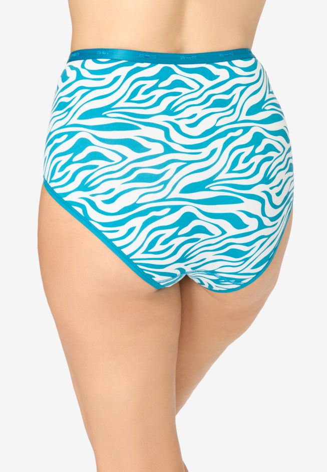 Full-Cut Cotton Spandex Brief 3-Pack image number 4