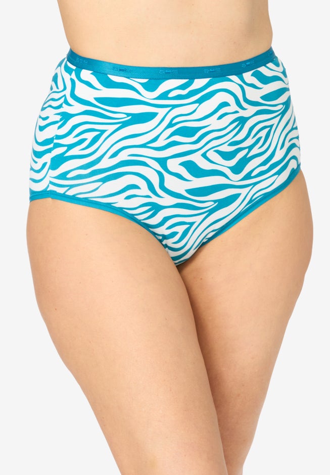 Full-Cut Cotton Spandex Brief 3-Pack image number 2