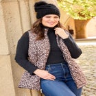 Quilted Puffer Vest image number null