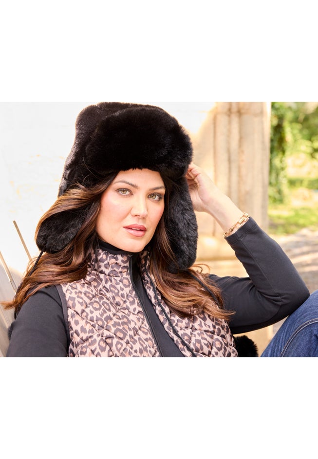 Quilted Puffer Vest image number 3