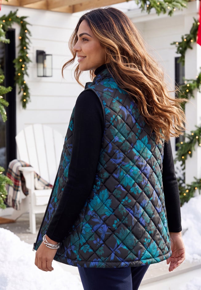Quilted Puffer Vest image number 1