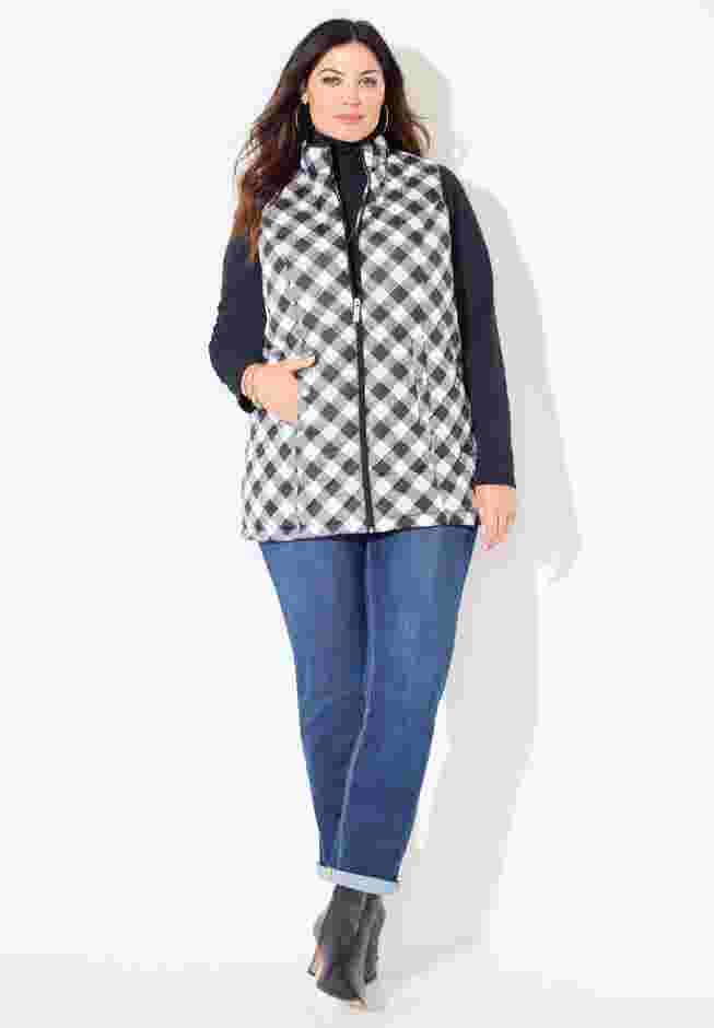 Quilted Puffer Vest image number 0