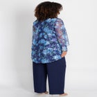 Cascade Embroidered 3-Piece Pant Set image number null