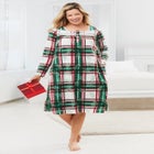 Only Necessities® Long-Sleeve Gown image number null