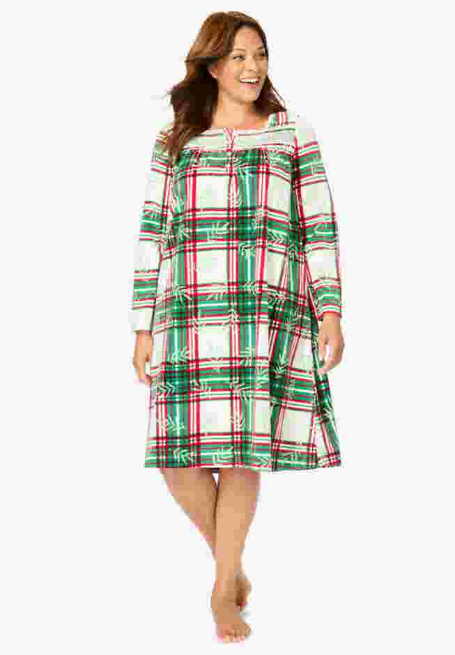 Only Necessities® Long-Sleeve Gown image number 0