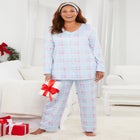 Dreams & Co.® V-Neck Pajama & Headband Set image number null
