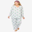 Dreams & Co.® V-Neck Pajama & Headband Set image number null