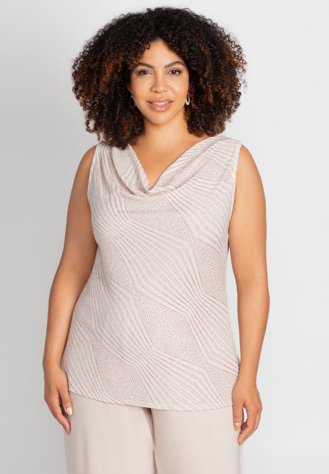 Shimmer Knit Pant Set image number 3