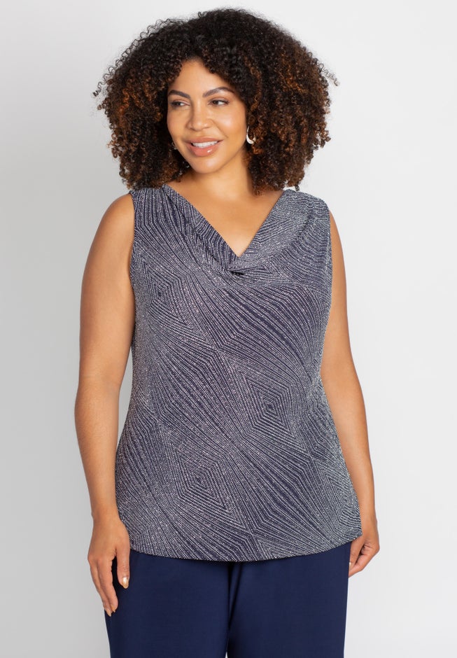 Shimmer Knit Pant Set image number 3