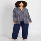 Shimmer Knit Pant Set image number null