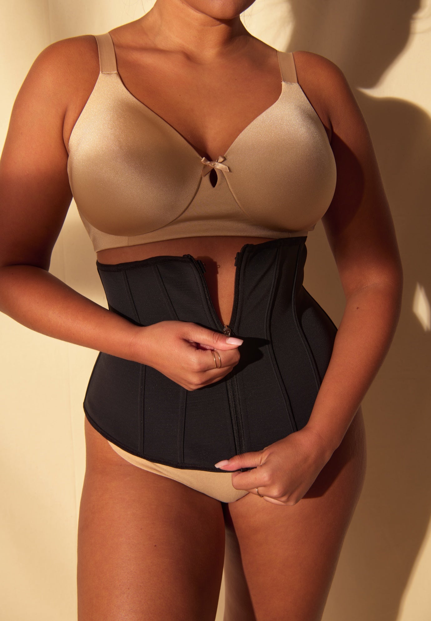 Firm Flex Zip Corset Waist image number 3