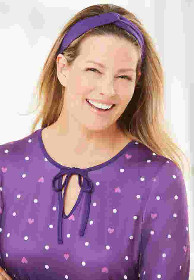 Dreams & Co.® Keyhole Gown & Headband image number 6