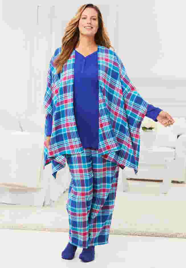 Dreams & Co.® 4-Piece Pajama Set image number 4