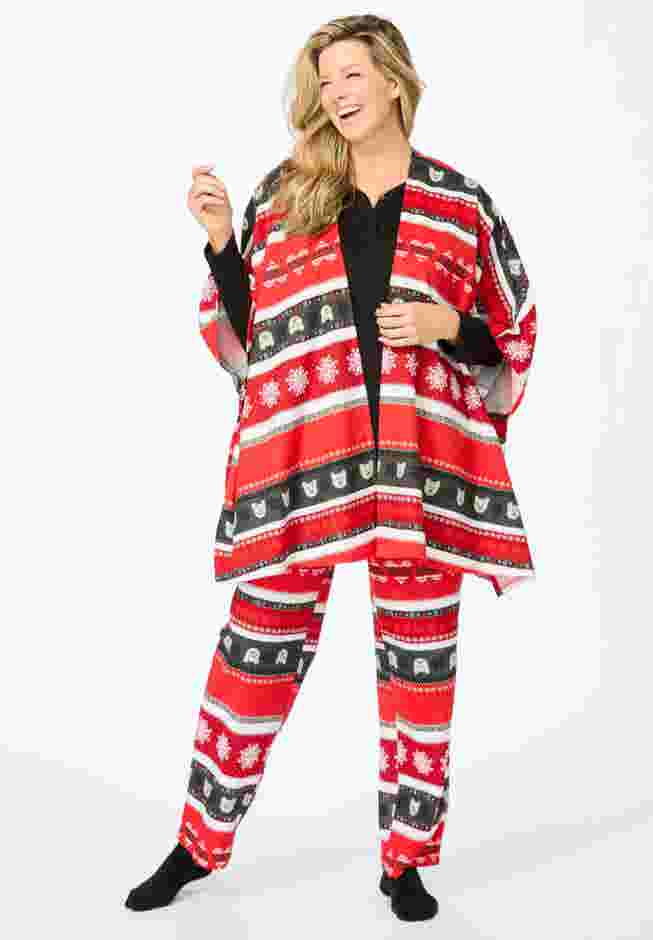 Dreams & Co.® 4-Piece Pajama Set image number 5