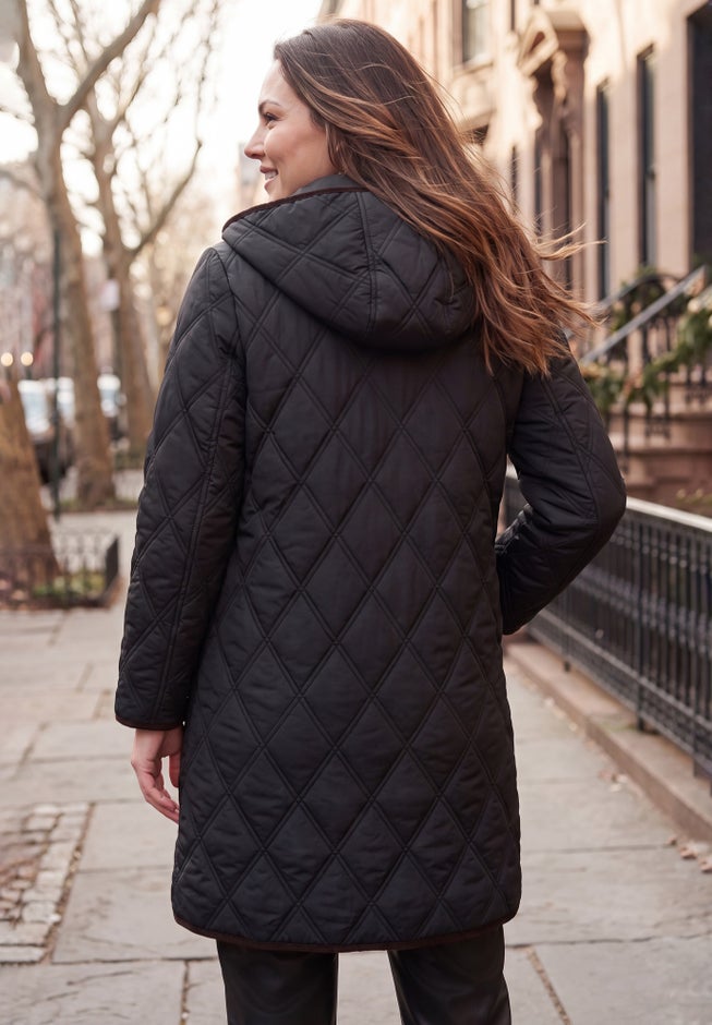 Quilted Toggle Jacket image number 1