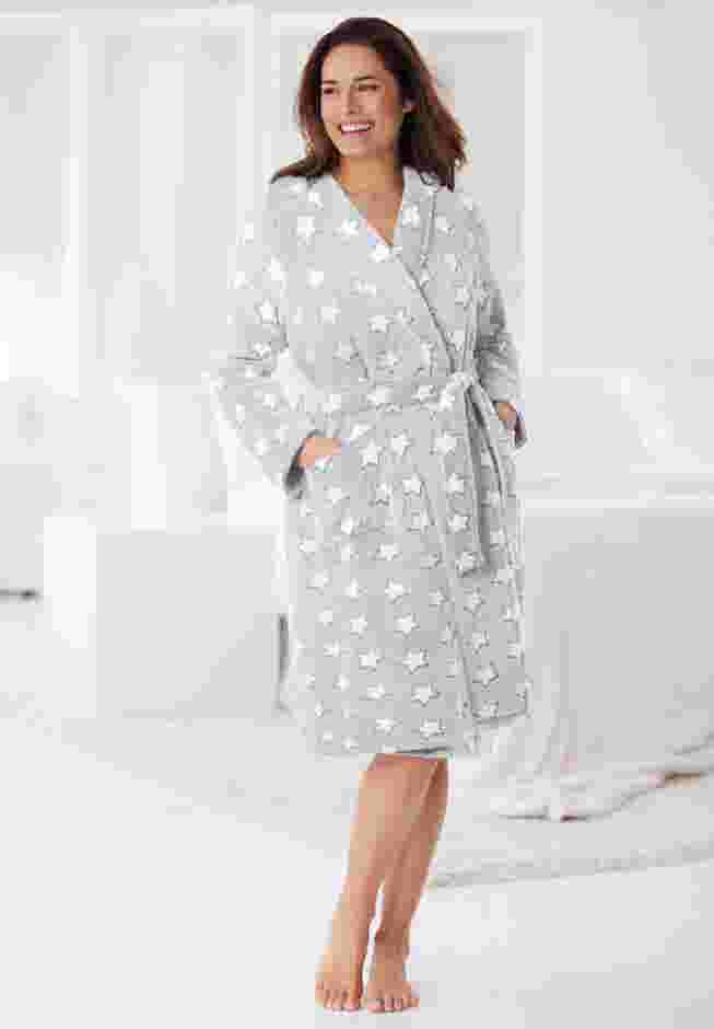Avenue Body Fluffy Robe Wrap image number 4