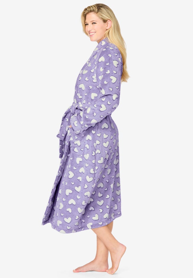 Avenue Body Fluffy Robe Wrap image number 2