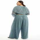 Lace Wide-Leg Pants image number null