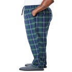 Flannel Plaid Pajama Pants image number null