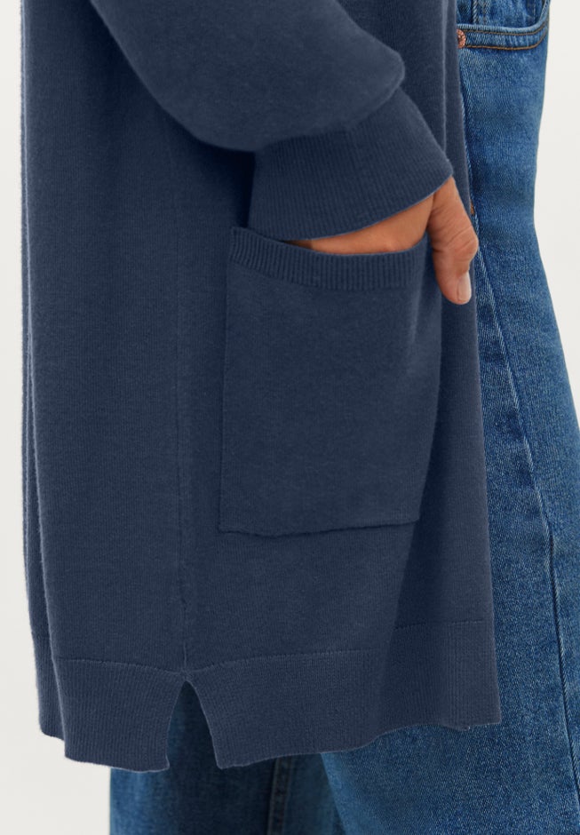 Long Button Front Cardigan image number 4