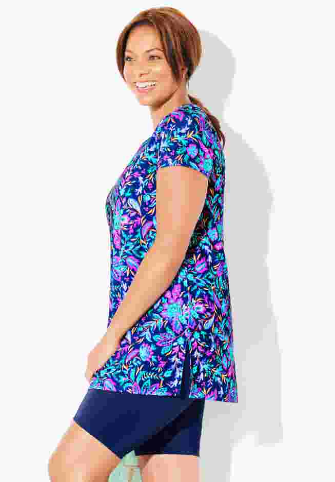 Chlorine Resistant Swim Tunic image number 2