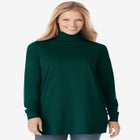 Perfect Printed Long-Sleeve Turtleneck Tee image number null