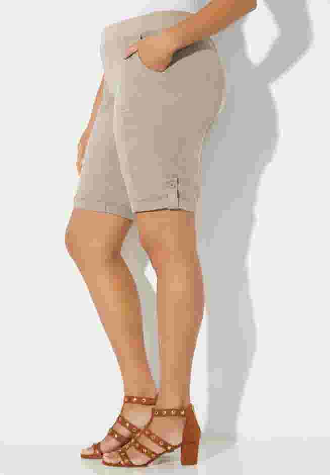 Stretch Knit Waist Cargo Short image number 2