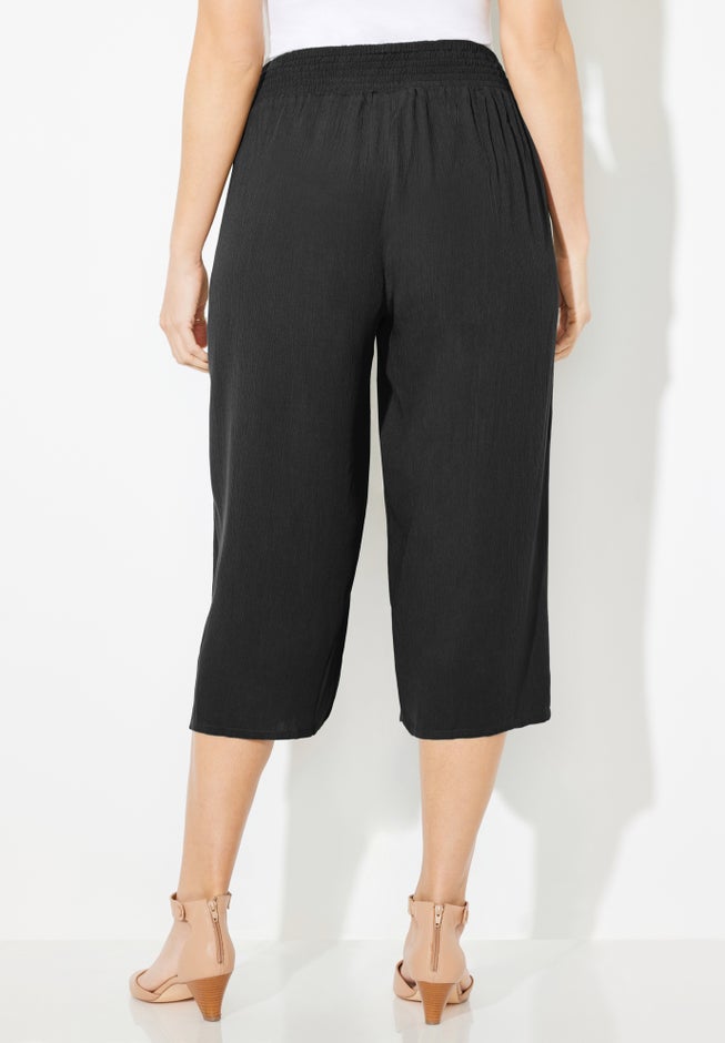 Gauze Pull-On Capri image number 1