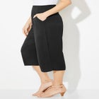 Gauze Pull-On Capri image number null