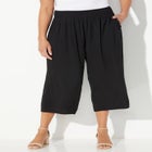 Gauze Pull-On Capri image number null