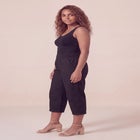 Stretch Knit Waist Cargo Capri image number 2
