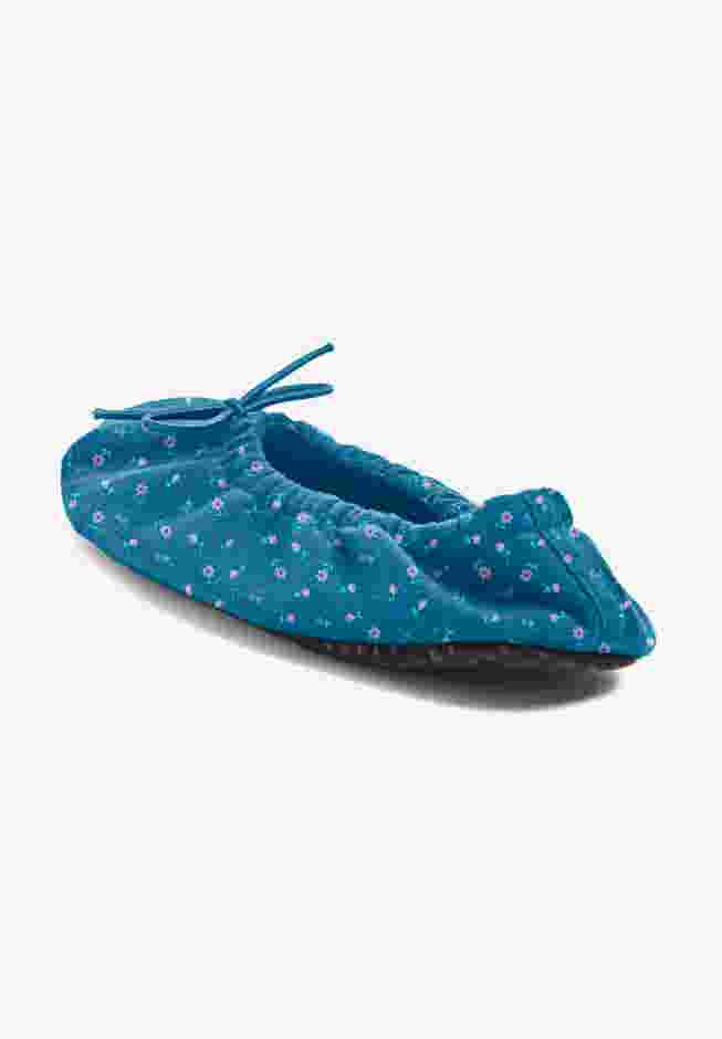 Dreams & Co.® Knit Ballerina Slipper image number 1