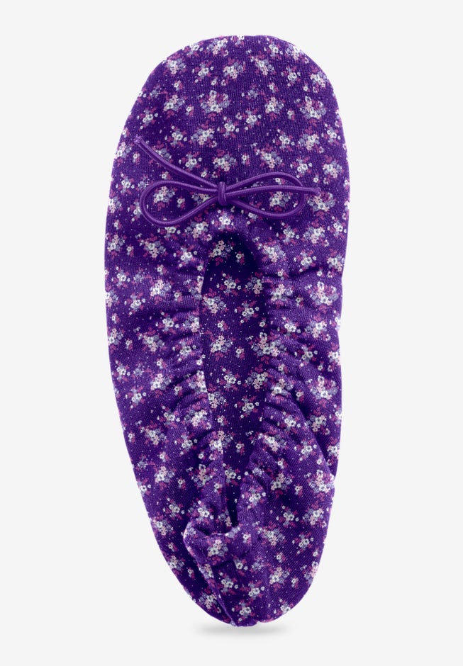 Dreams & Co.&reg; Knit Ballerina Slipper image number 4