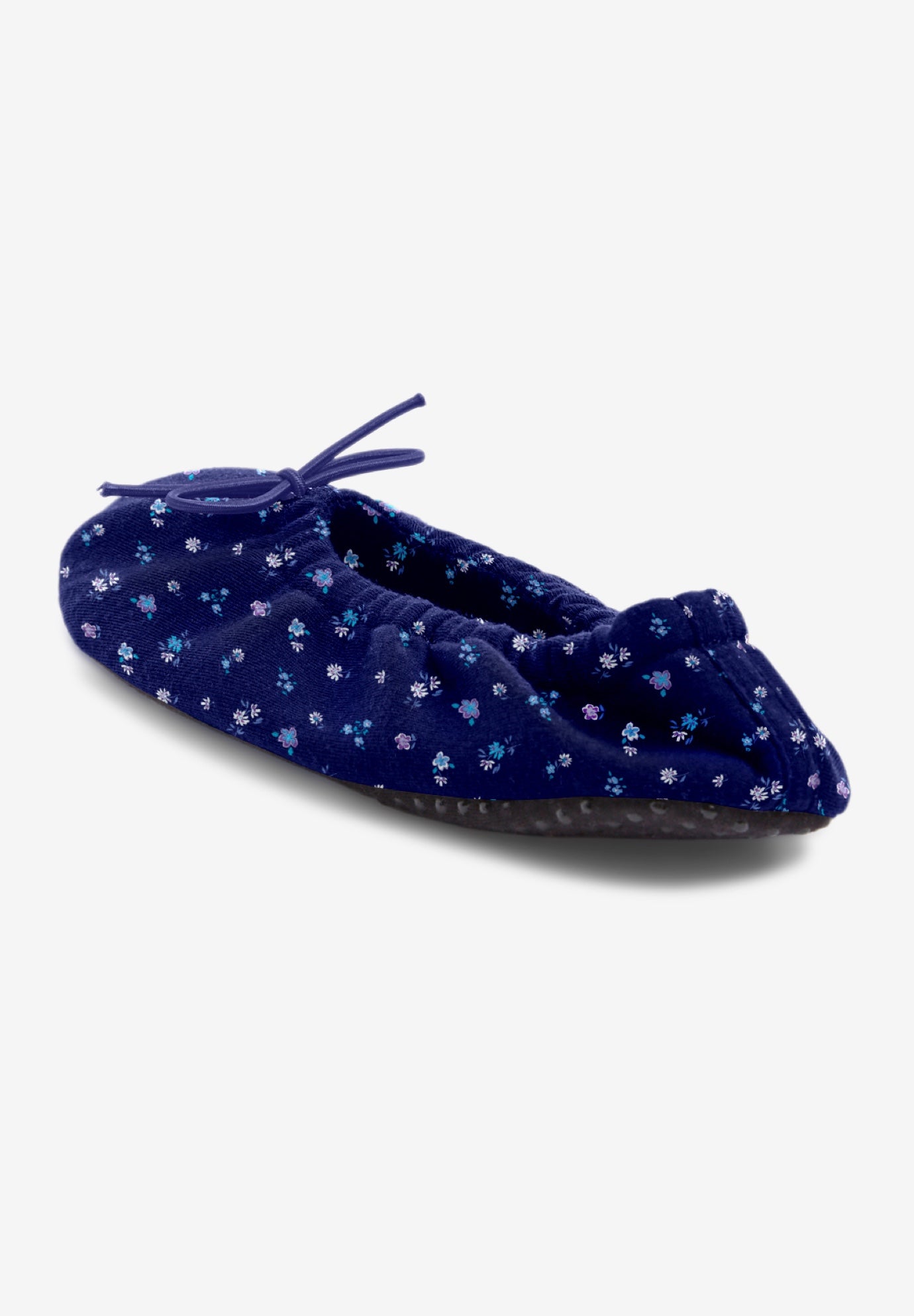 Dreams & Co.&reg; Knit Ballerina Slipper image number 1
