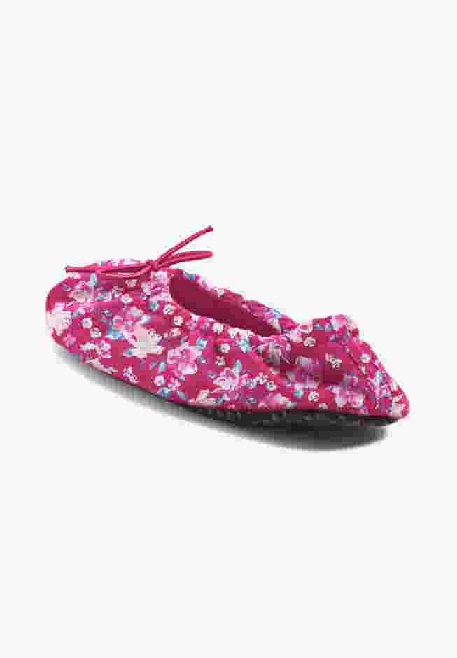 Dreams & Co.® Knit Ballerina Slipper image number 1