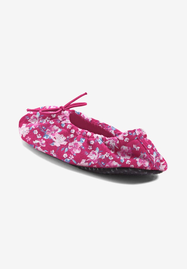 Dreams & Co.® Knit Ballerina Slipper image number 1