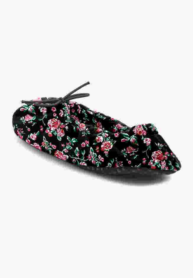 Dreams & Co.® Knit Ballerina Slipper image number 1