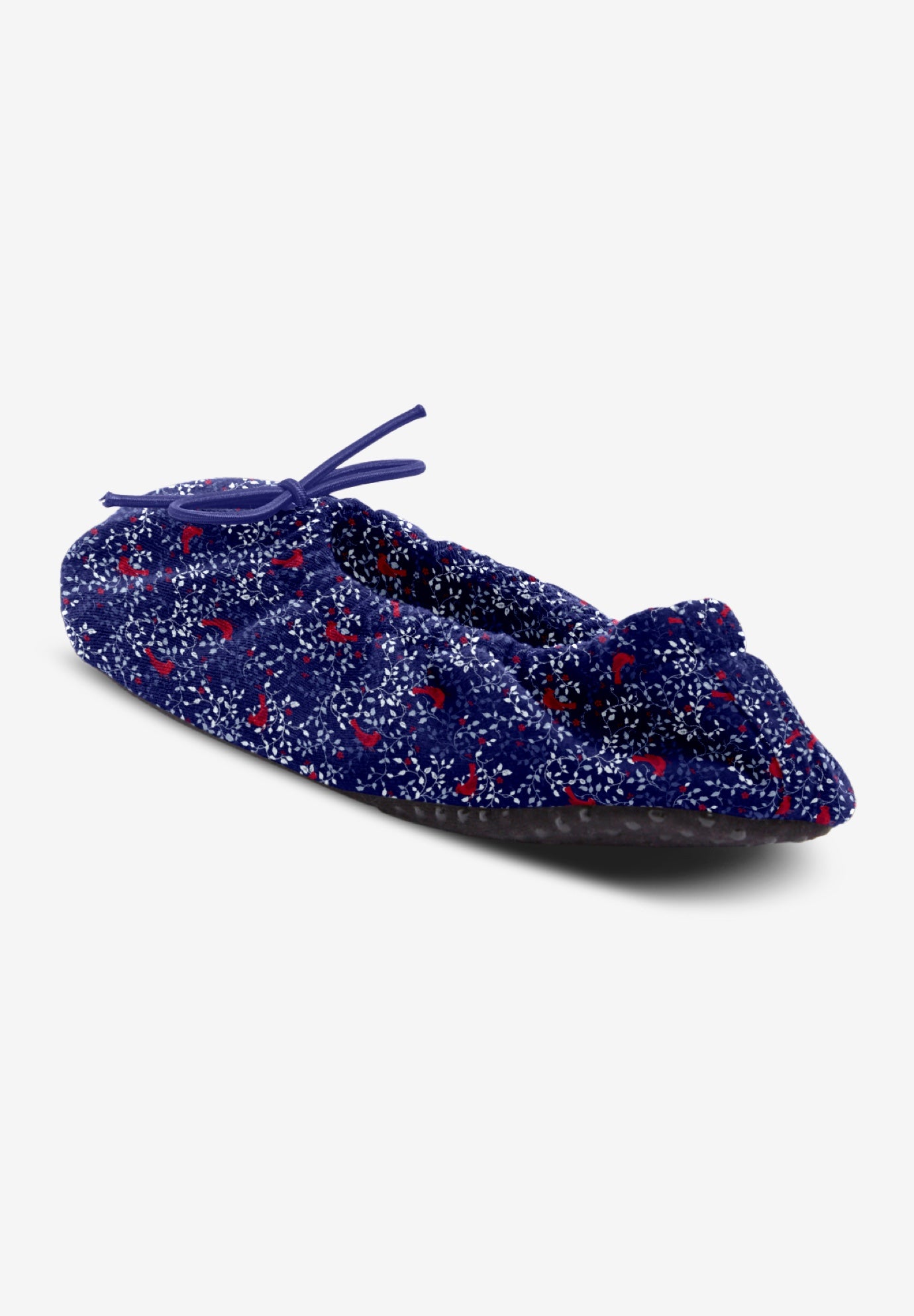 Dreams & Co.&reg; Knit Ballerina Slipper image number 1