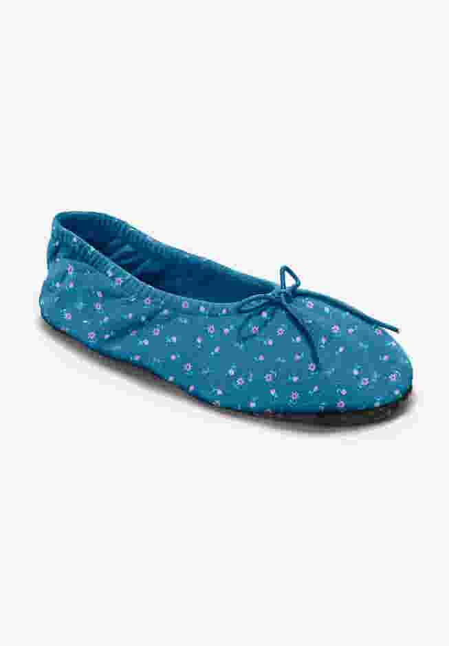 Dreams & Co.® Knit Ballerina Slipper image number 0
