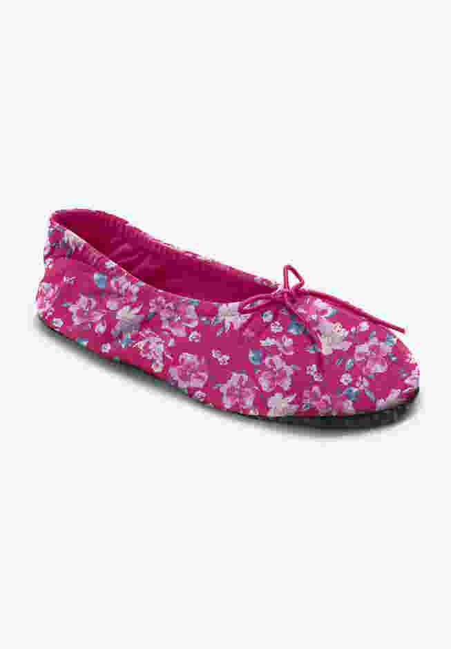 Dreams & Co.® Knit Ballerina Slipper image number 0