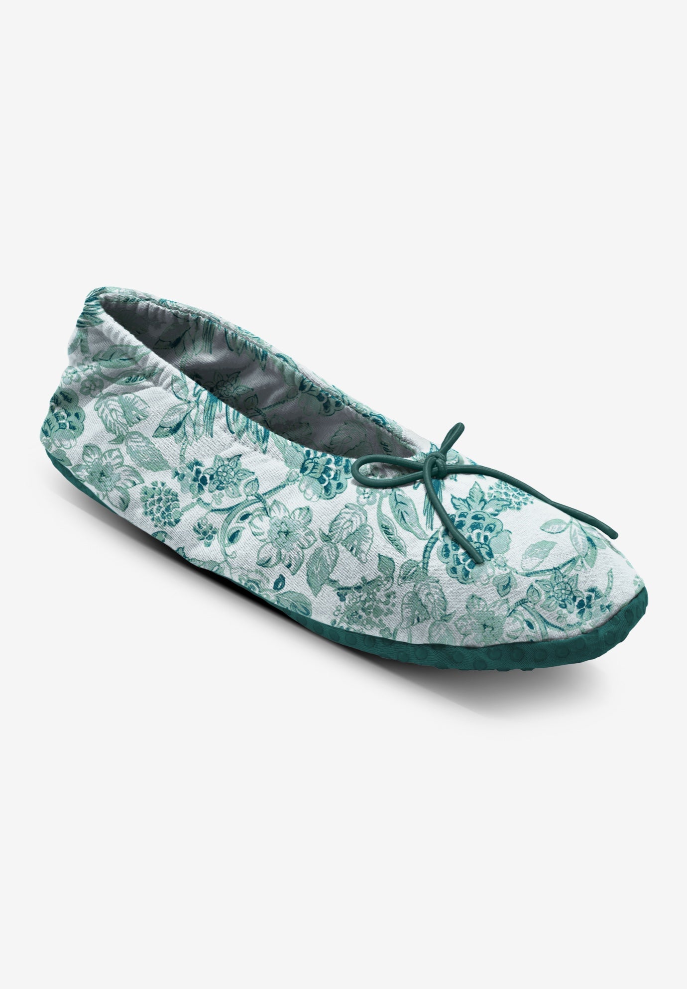 Dreams & Co.&reg; Knit Ballerina Slipper image number 0