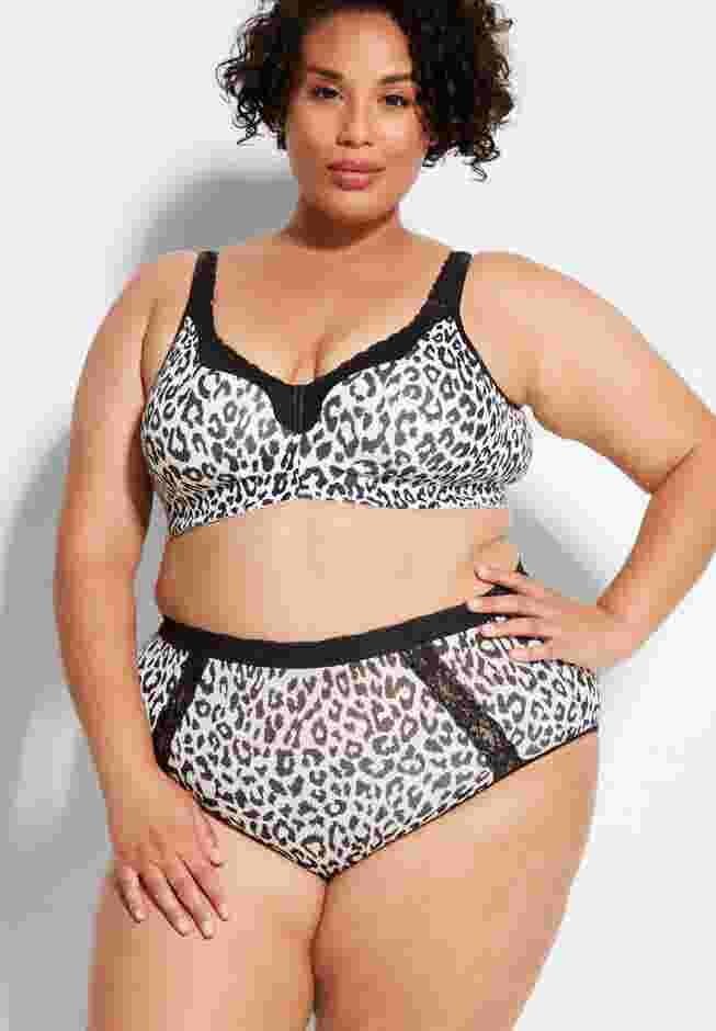 Fashion No-Wire Cotton Comfort Bra image number 0