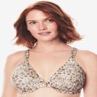 Brigitte Racerback Front-Close Seamless Underwire Bra image number null