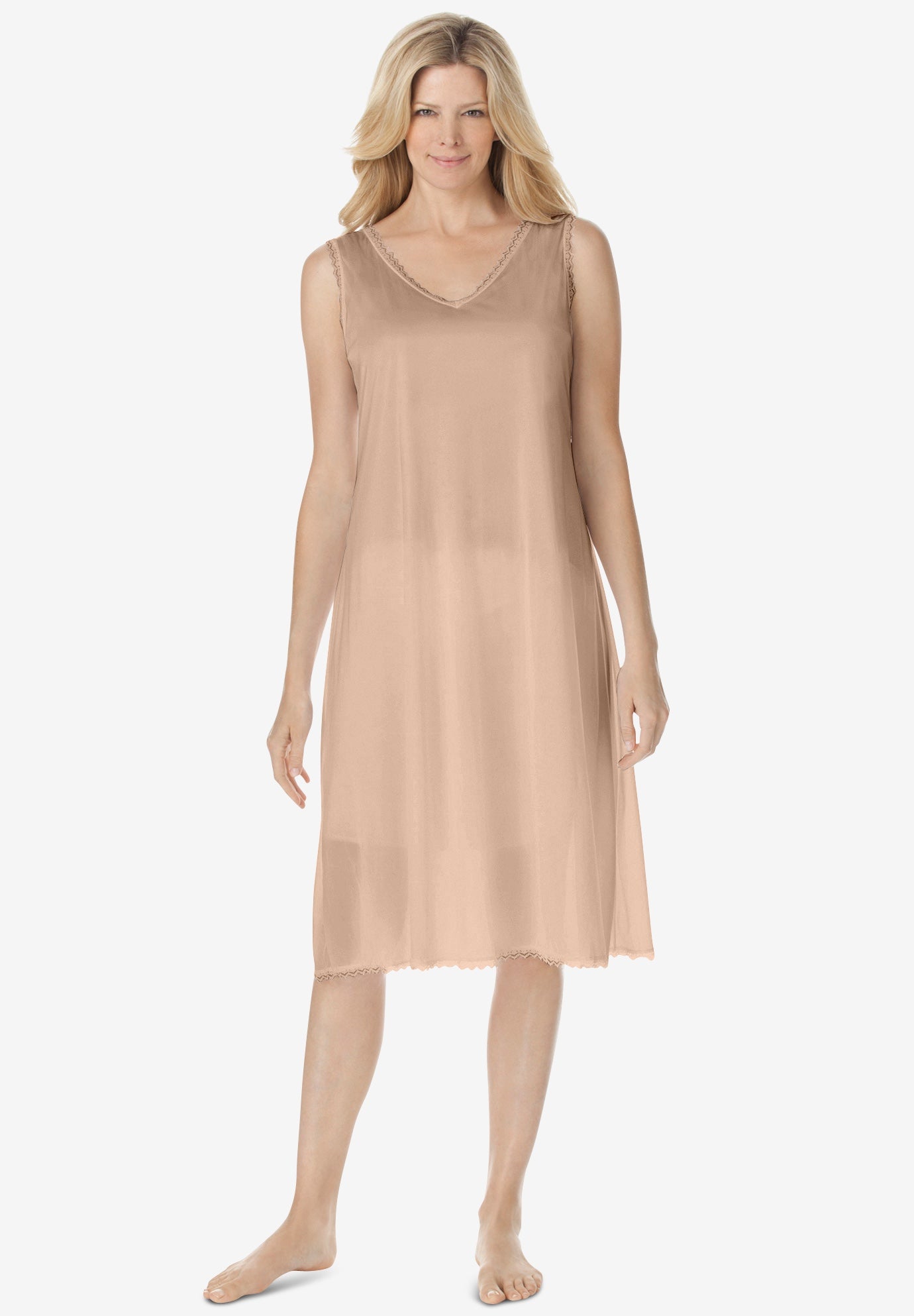 Lace-Trim Slip image number 0